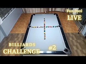 #2 + Pool Challenge With 30 Balls | Live