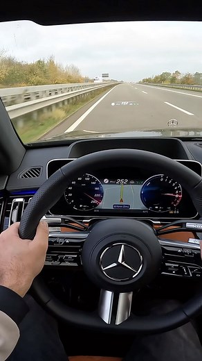 MOSCARBLOG | S580E on the Autobahn! This car is so stable and Silent at top speed! | Instagram