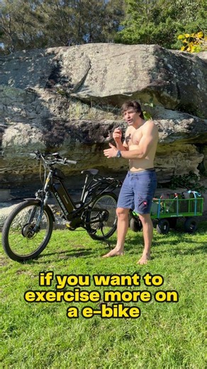 E-Bike Exercise: How to Maximize Your Workout #shorts