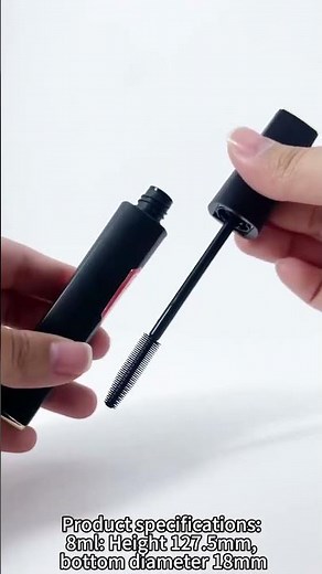 Black Mascara Tube Packaging | Cosmetic Container | GRACE GRS049