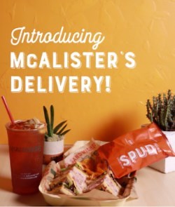 It’s easier than ever to get your favorites delivered right to your door. Order McAlister’s Delivery online or on our app. | McAlister's Deli | Facebook