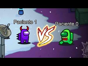 PACIENTE 0 vs PACIENTE 1 (Batalla Épica en Among Us) 😱
