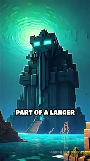 #minecraft #minecraftshorts Minecraft Ocean Monuments: Hidden Patterns REVEALED! 🌊🔍