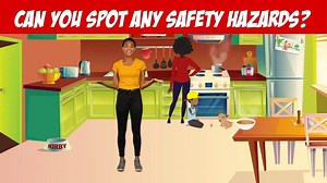 Can you spy the kitchen safety hazards in this video? Watch this video with your kids and talk about the kitchen safety tips discussed and how you can use them in your own kitchen. For more fun Fire Safety activities and videos to do with your kids visit www.sparky.org | Quilcene Fire Rescue