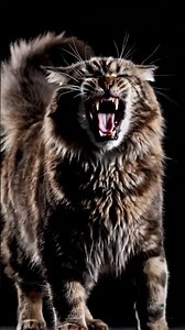 Maine Coon Cat in Full Rage Mode You've Never Seen This Before! #MaineCoon #Angry Cat #FierceCat