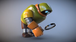 March of Robots 2014 Day 04 Updated - Buy Royalty Free 3D model by stevetalkowski