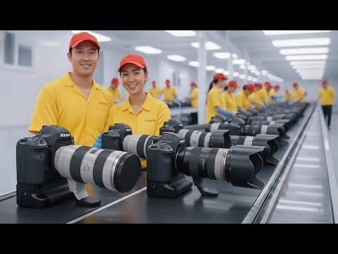 How DSLR cameras Are Made from scartch, DSLR camera full Manufacturing Process..