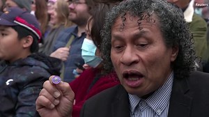 Crowds gather for opening of London's new Elizabeth Line