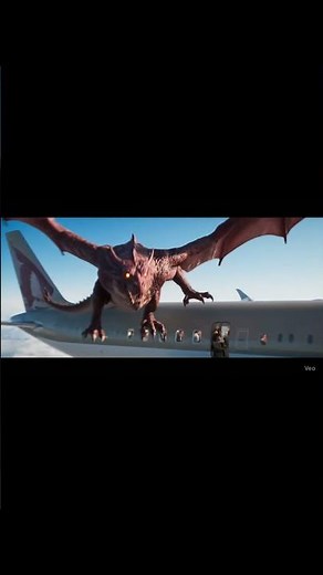 Dragon cause plane crash
