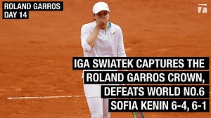 At Roland Garros, Iga Swiatek makes tennis history of a high order