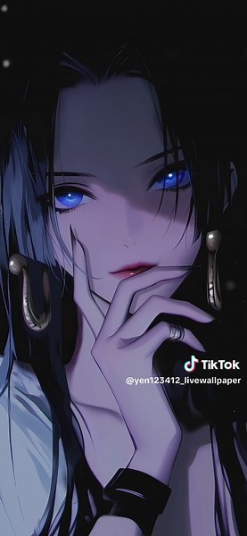 Live Wallpaper Boa Hancock: Aesthetic Anime Experience