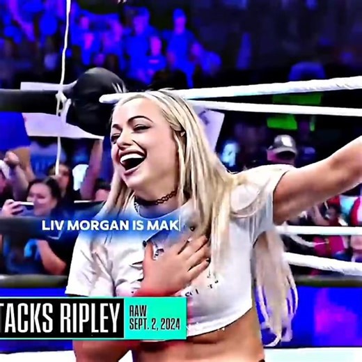 Rhea Ripley attacks on Liv Morgan 😈🥵 || Edit #shorts