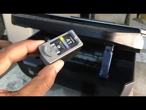 How to Change Ink in a Canon PIXMA MX300 Printer