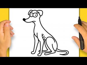 How to Draw the Simpsons Dog | Santa's Little Helper | Easy Step-by-Step