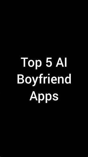 Top 5 AI Boyfriend Apps You Should Try in 2026 ❤️ #AI #AIBoyfriend #AICompanion