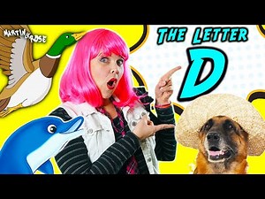 Learn The Letter D | Let's Learn The Alphabet!