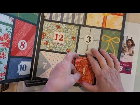 SPOILER ALERT crafting advent calendar window 1