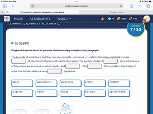 The benefits of models are that they represent objects, process... | Filo