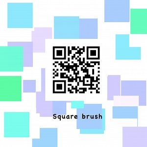 Square brush - ibisPaint
