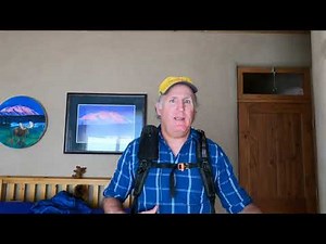 How to attach a camera chest bag to a backpack