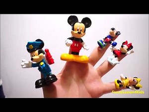 Mickey Mouse Clubhouse Finger Family Song Ep 1 - Mickey and the Roadster Racers Nursery Rh