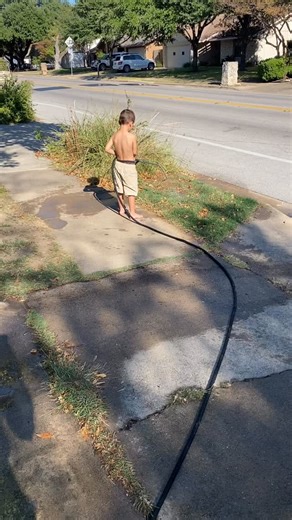 Planting some bluebonnets and keeping the Tucker man outside to enjoy this amazing weather | Nekoa Moss