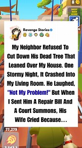 11K views · 148 reactions | My Neighbor Refused To Cut Down His Dead...