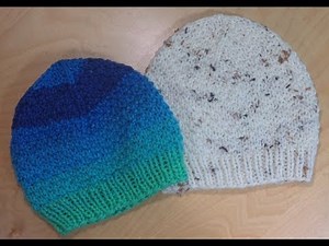 How to knit toddlers hat or beanie