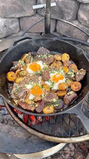 Easy Steak and Eggs Recipe (In Description)