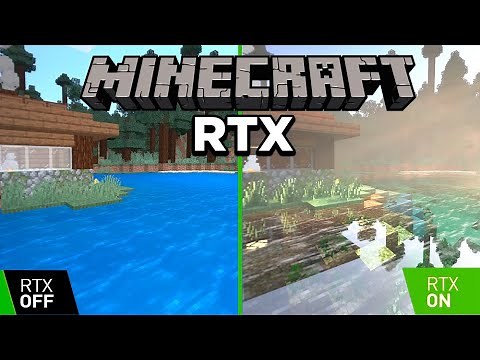EXCLUSIVE Minecraft RTX Gameplay!