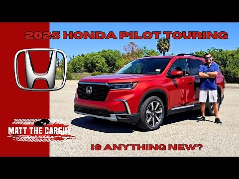 Brand new 2025 Honda Pilot Touring review and test drive. Has anything change?