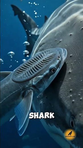 The Strange Relationship Between Sharks and Remoras #animals #wildlife #nature