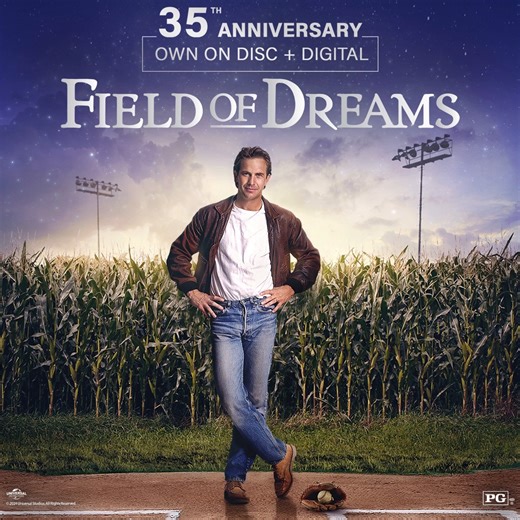 70K views · 2.6K reactions | This year, we celebrate 35 years of the film that captured the hearts of millions, Field of Dreams. Relive the power of believing in something extraordinary! : Field of Dreams Available with bonus on disc & digital! https://www.uphe.com/movies/field-of-dreams | Field of Dreams | Facebook