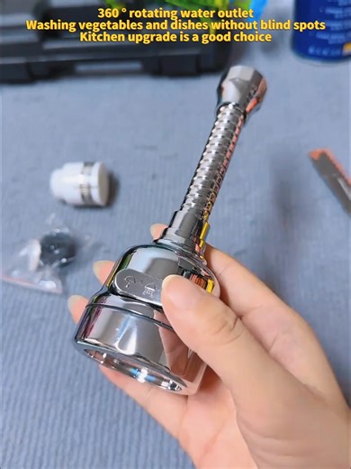 Extendable long tap extender, 3 flow settings, splash-proof and 360° rotation. Quick and easy installation. Shop now.