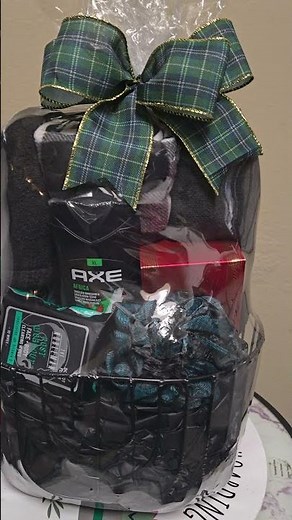 “Luxury Men’s Gift Basket Idea | Sleek. Bold. Masculine. 🖤”