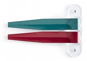 Exam Room Flags, Medical Door Flags for Doctor Offices, Hospitals, Clinics, Easy Identification, Durable, Reliable Room Status Sign, Designer Colors, 2 Flag System, 7-Inch