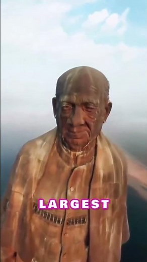 World's Largest Statue , Statue of Unity in India
