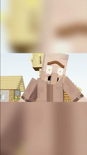 The Life Of A Villager part1 #minecraft #shorts