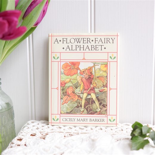 Vintage Flower Fairies of the Alphabet Book - Colour Illustrations - England From 1990 - Etsy