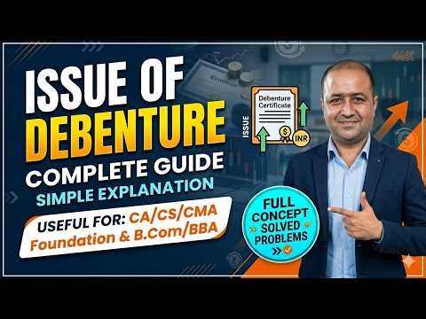 Issue of Debenture | Practical Example | Video 2