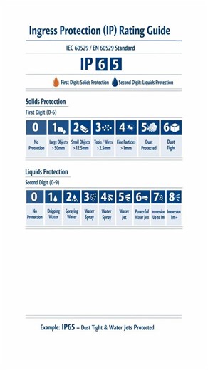 64 IngressProtection-IP Rating