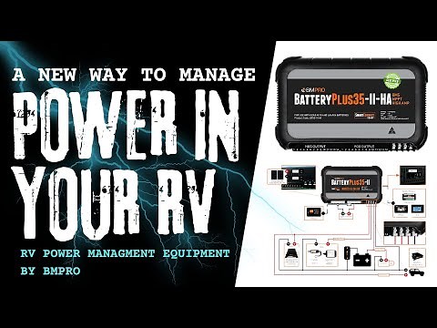 Power Management Equipment for Your RV with BMPro and MDCUSA