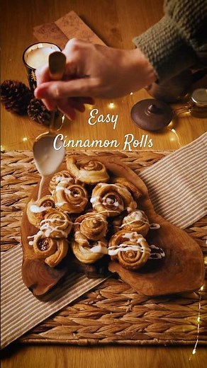 Easy Puff Pastry Cinnamon Rolls ✨
