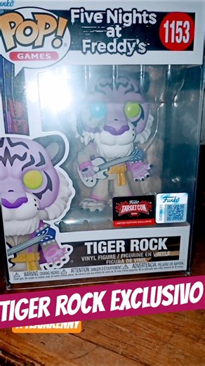 Nuevo Funko Pop de Tiger Rock (Exclusivo De Target) - Five Nights at Freddy's Funko Pop 2026🍕🍕
