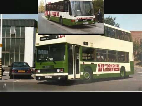 Tribute to old buses in leeds