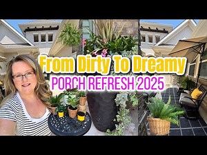 Watch This Front Porch Go From Winter Mess to Spring Ready!