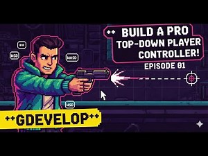 Hotline Miami Clone in GDevelop - Part 1: Player Movement & Mouse Aim!