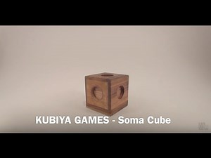 How To Solve The Soma Cube Puzzle - BY KUBIYA GAMES