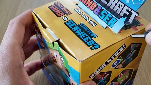 我的世界玩具开箱