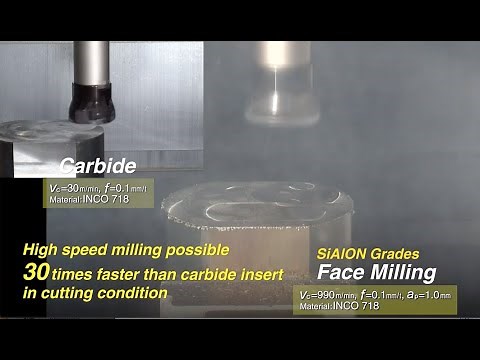 High Speed Face Milling of Inconel 718